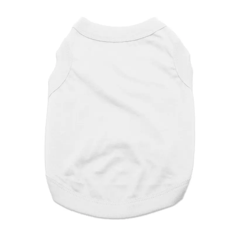 Barking Basics Dog Tank Shirt - White