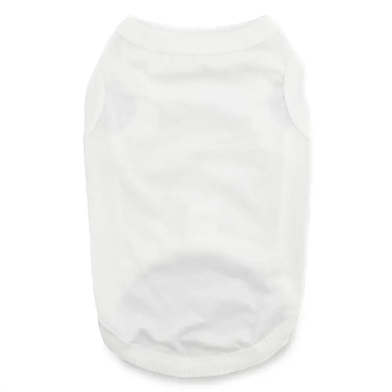 Cotton Dog Tank by Doggie Design - White