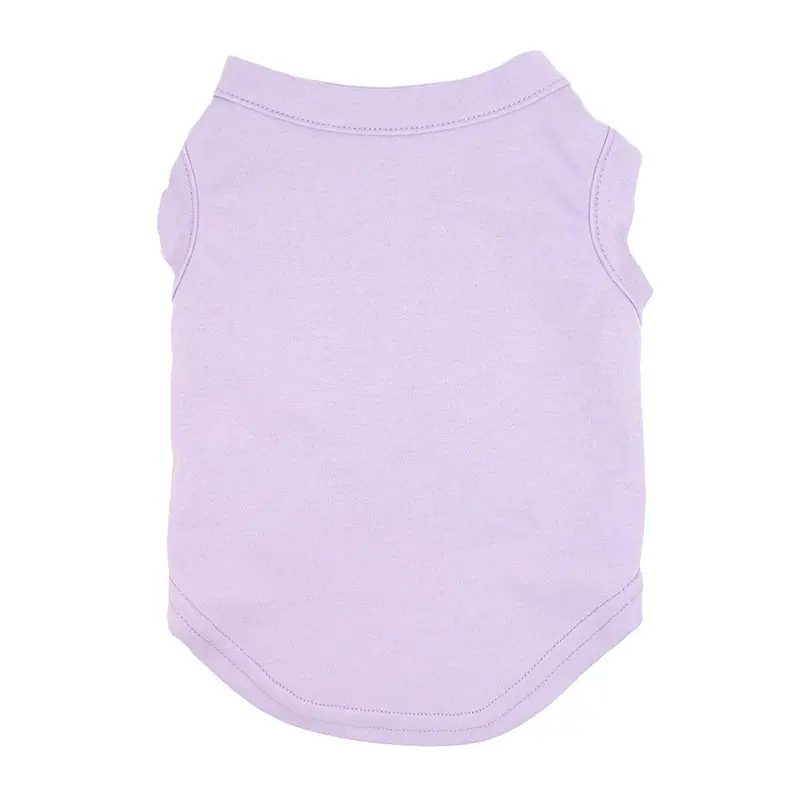 Plain Dog and Cat Shirt - Lavender