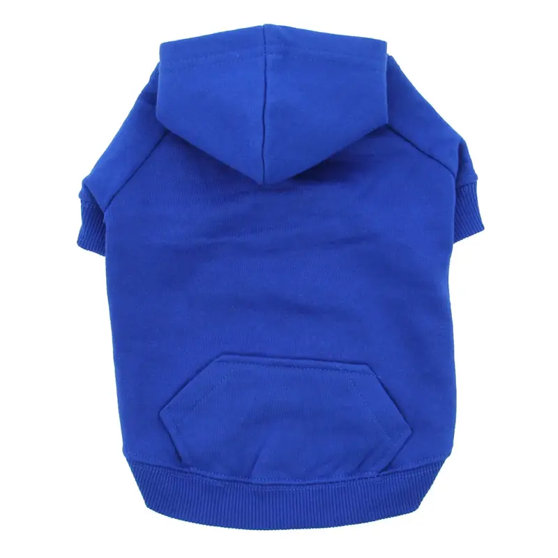 Zack & Zoey Basic Dog Hoodie - Nautical Blue