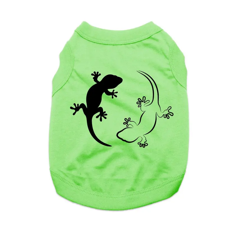 Gecko Dog Shirt - Green