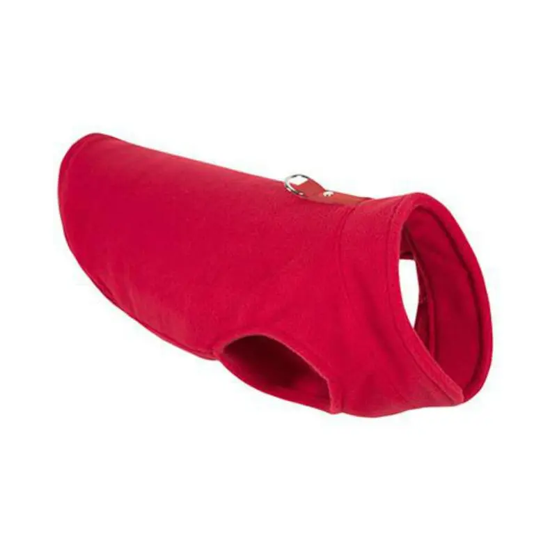 Gooby Fleece Dog Vest - Red