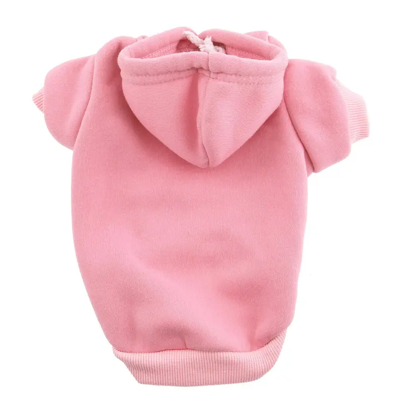 Plain Dog Hoodie - Pink