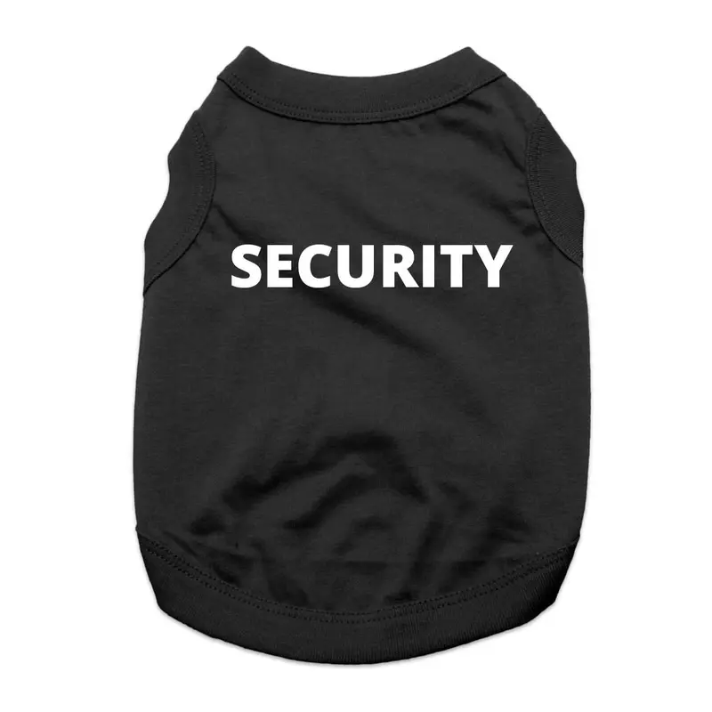 Security Dog Shirt - Black