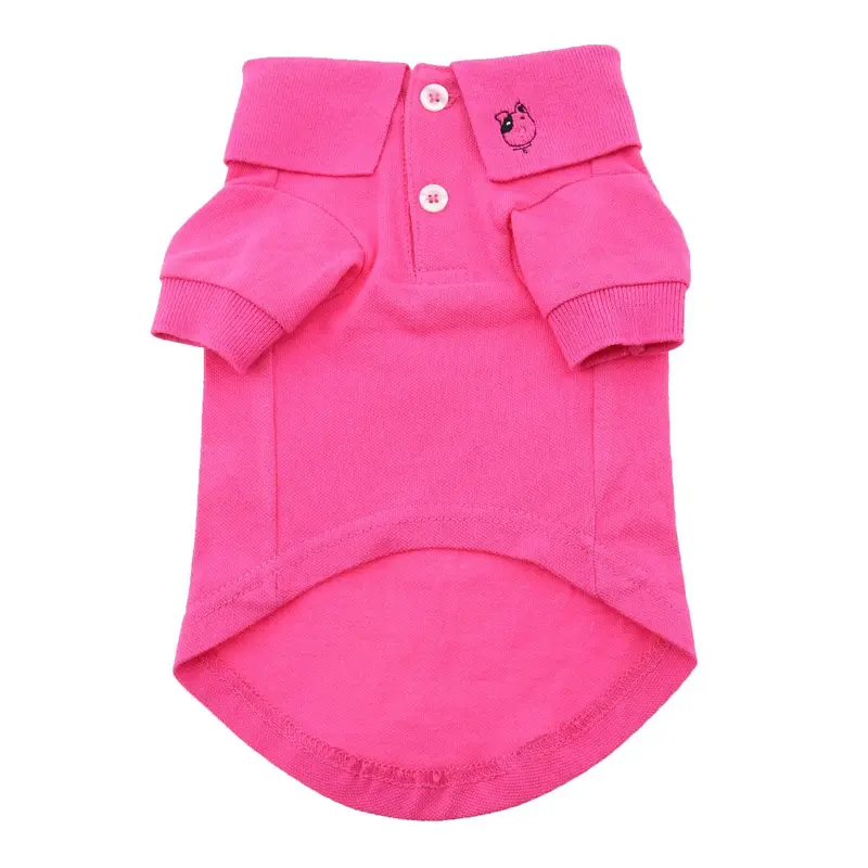 Solid Dog Polo by Doggie Design - Raspberry Sorbet