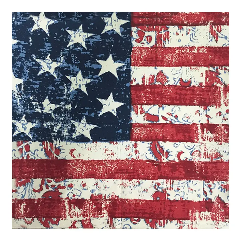 Patriotic Distressed U.S. Flag Dog Bandana