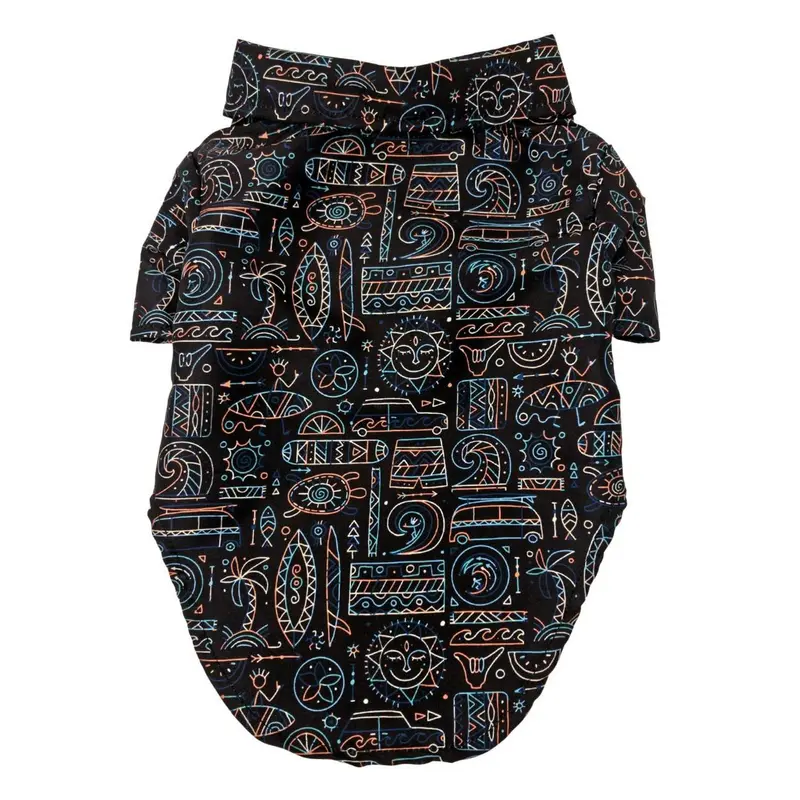 Hawaiian Camp Shirt by Doggie Design - Hang Ten