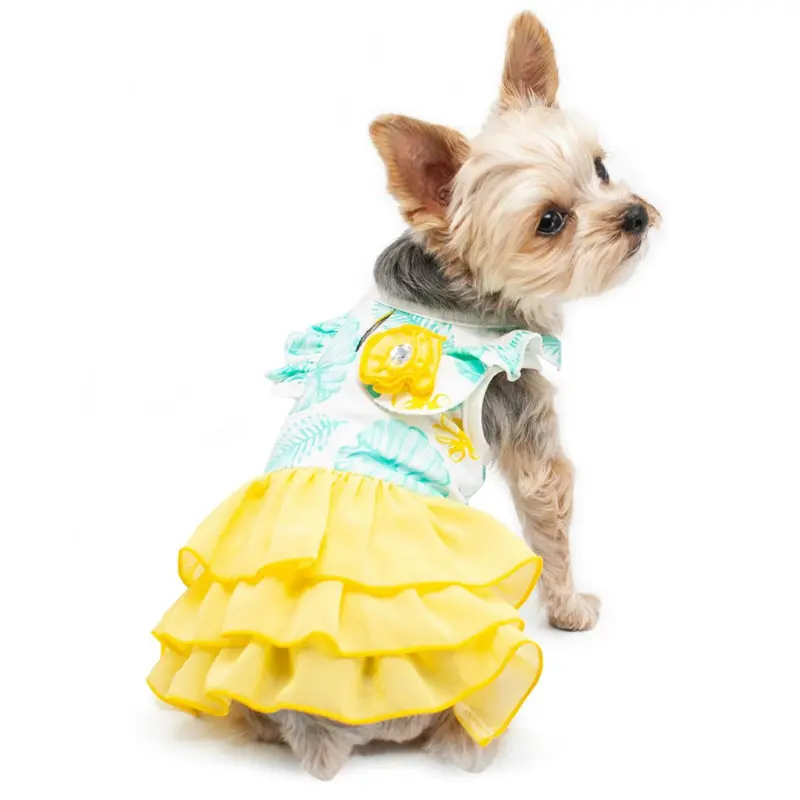 Leafy Dog Dress by Dogo