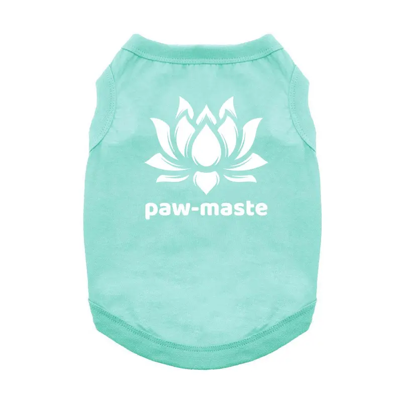 Paw-maste Dog Shirt - Aqua