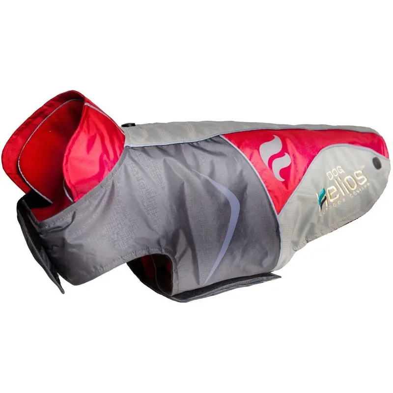 Pet Life Helios Lotus-Rusher 2-in-1 Layered Performance Dog Jacket - Red