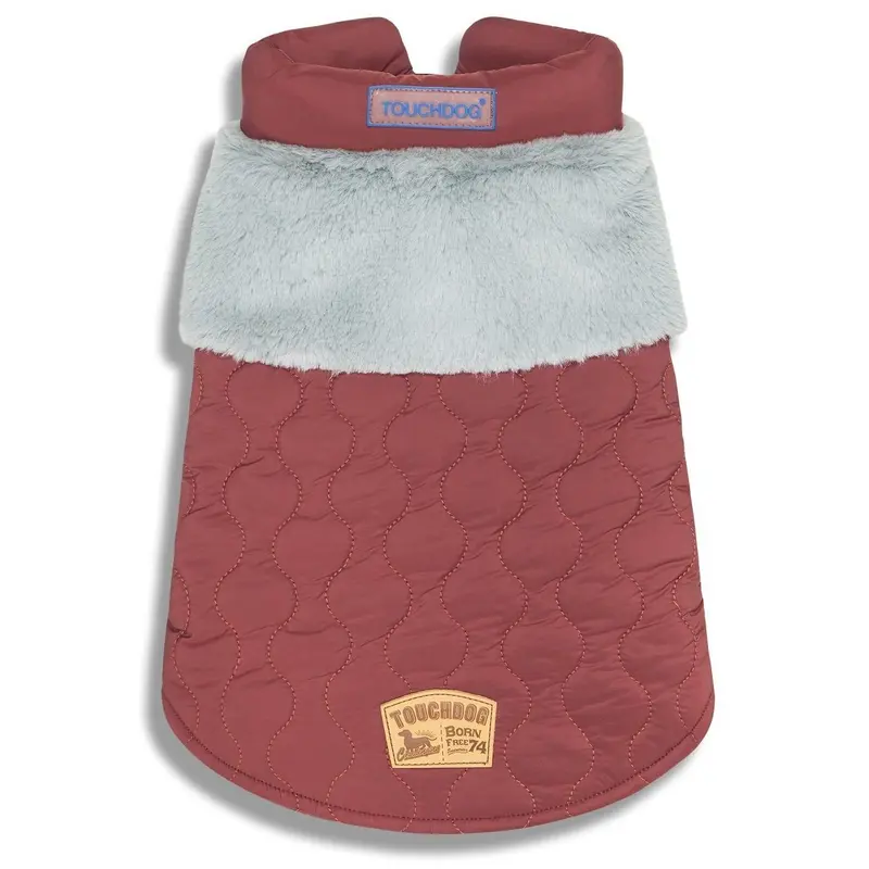 Pet Life Touchdog Furrost-Bite Dog Jacket - Red