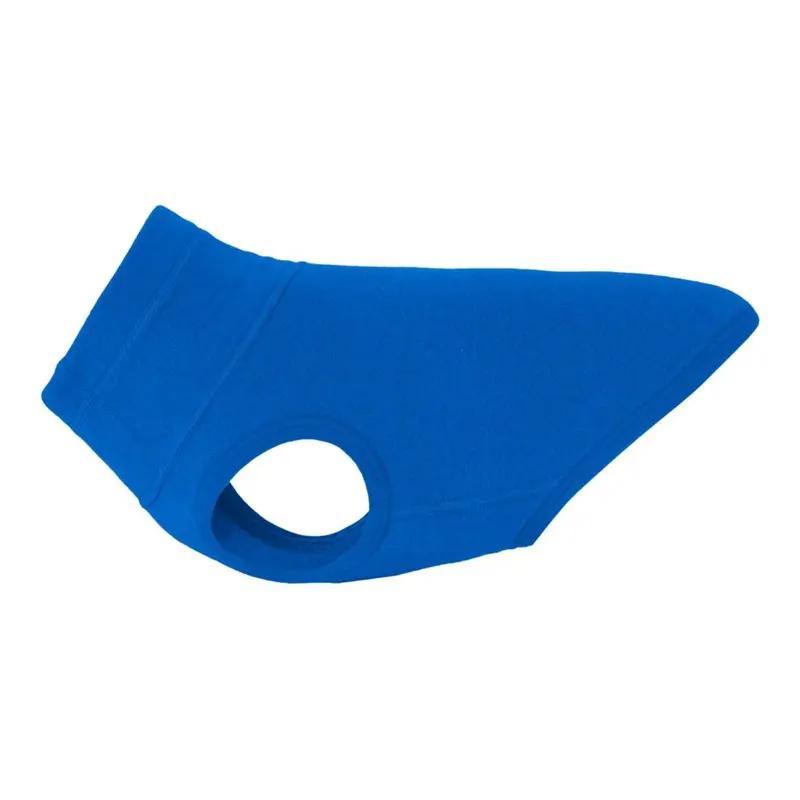 Gooby Microfiber Stretch Fleece Dog Vest - Blue