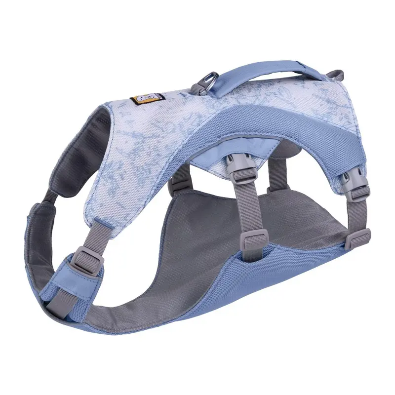 RuffWear Swamp Cooler Dog Harness - Heliotrope Purple