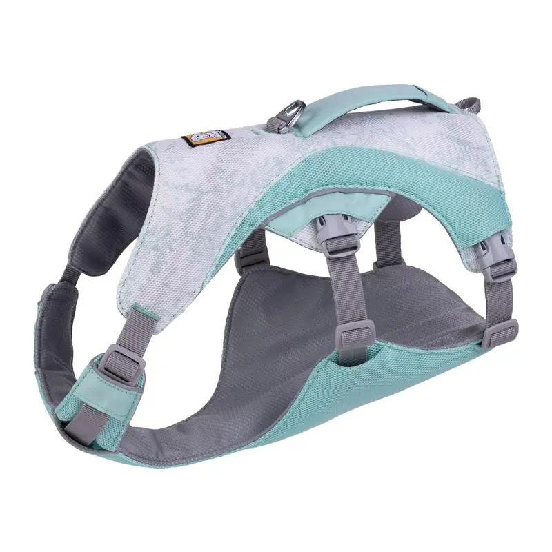 RuffWear Swamp Cooler Dog Harness - Sage Green