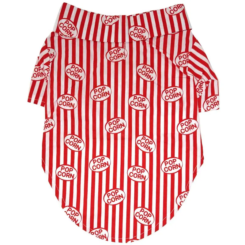 Hawaiian Camp Shirt by Doggie Design - Movie Theater Popcorn Box