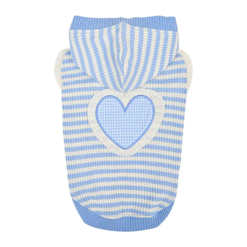 Pinkaholic Anika Hooded Dog Shirt - Blue
