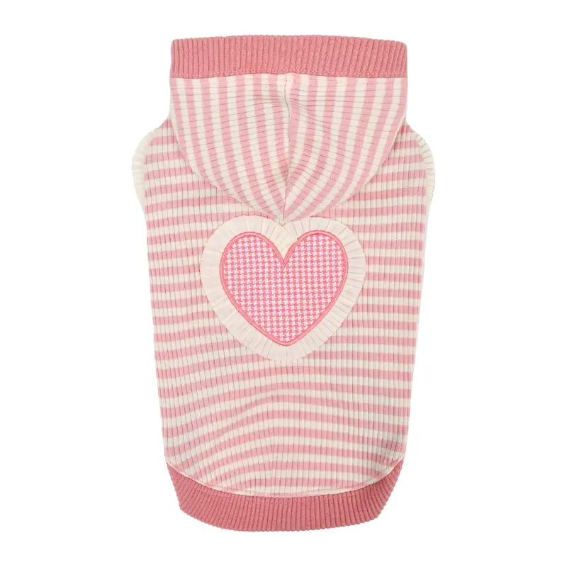 Pinkaholic Anika Hooded Dog Shirt - Indian Pink