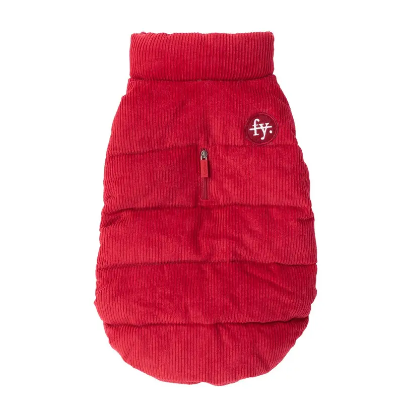 FuzzYard Mosman Puffer Dog Jacket - Red