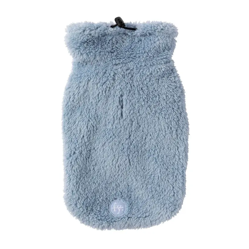 FuzzYard Turtle Teddy Dog Shirt - Washed Blue