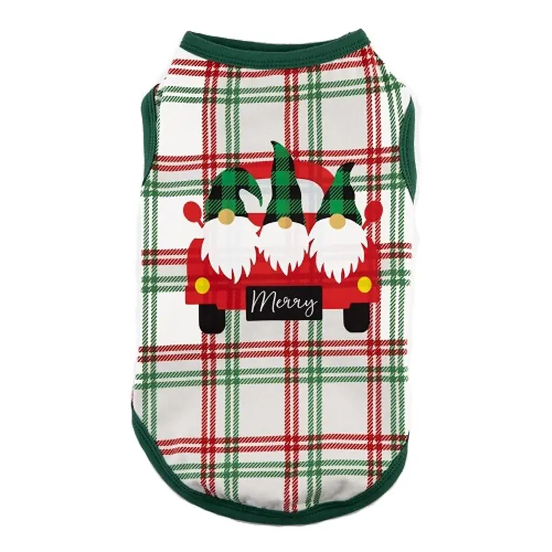 Hip Doggie Holiday Dog Tank - Gnomes