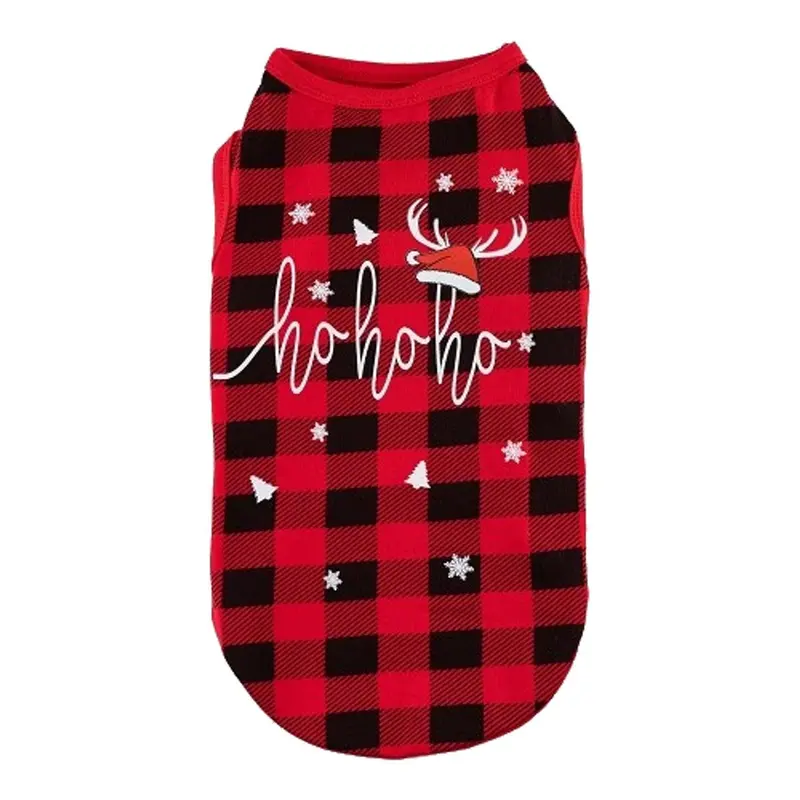 Hip Doggie Holiday Dog Tank - Ho Ho Ho