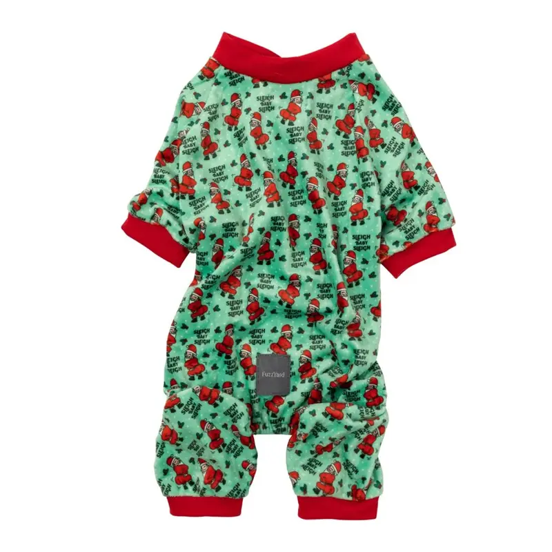 FuzzYard Holiday Dog Pajamas - Sleigh Baby