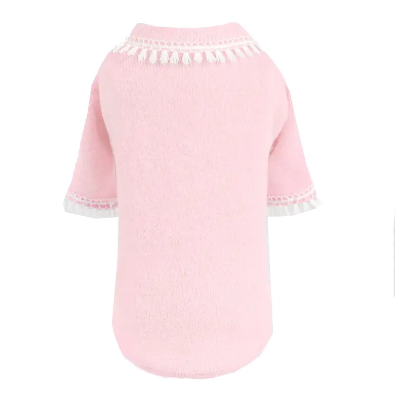 Hello Doggie Heavenly Kiss Dog Sweater - Pink