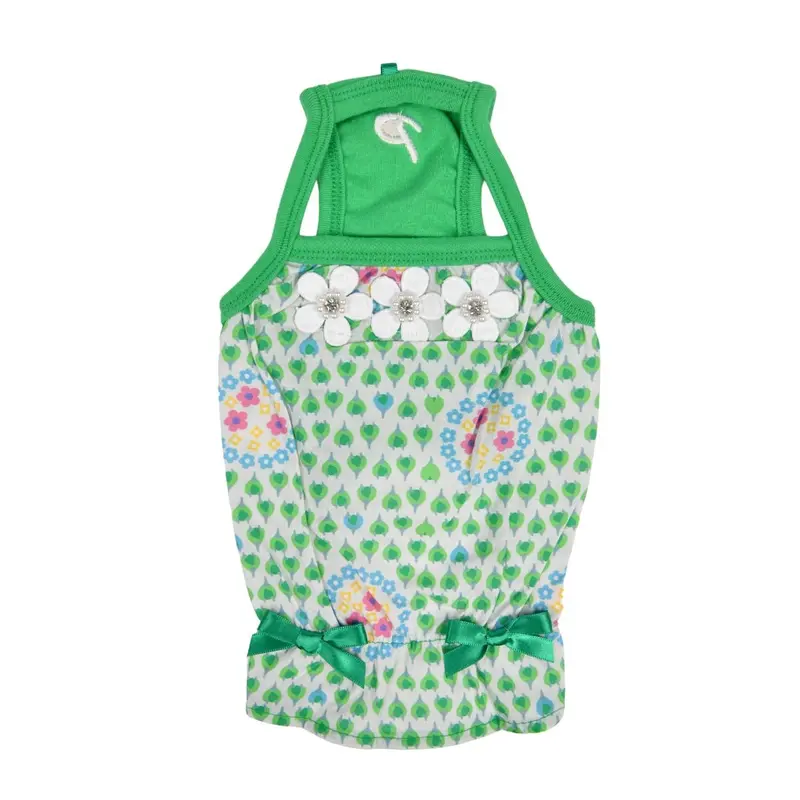 Puppia Anwen Dog Tank Top - Green
