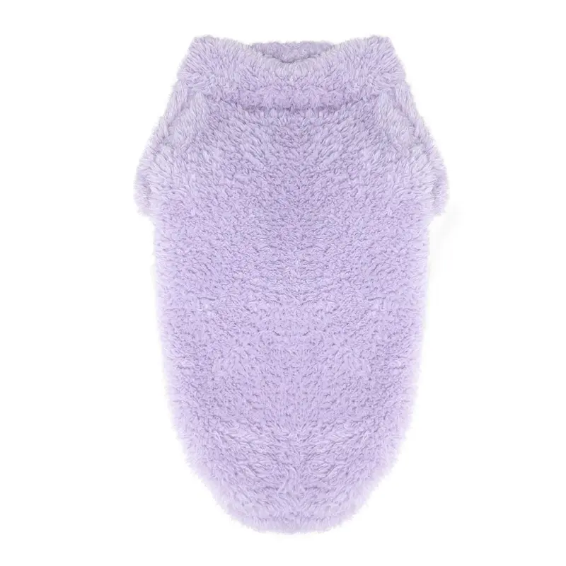 Doggie Design Soft Plush Dog Pullover - Lavender