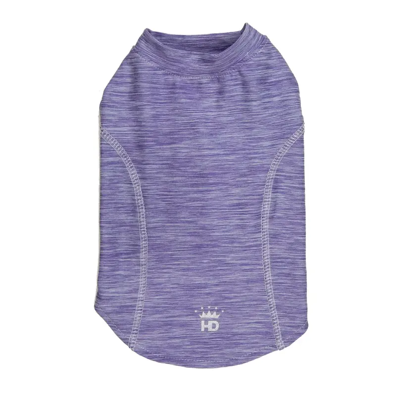 Hip Doggie 4-Way Stretch Athletic Dog Shirt - Lavender with UV