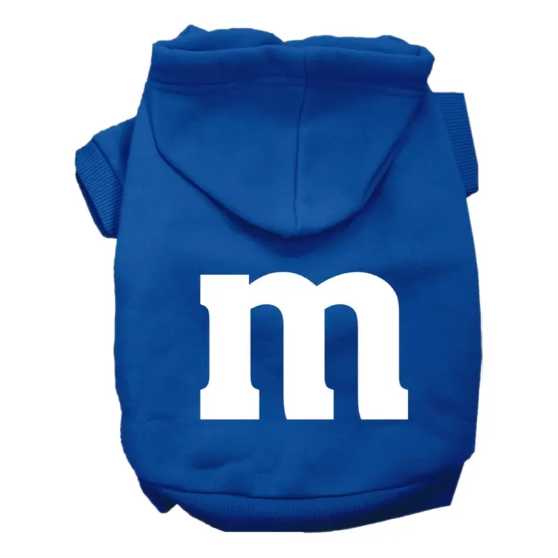 Mirage Halloween The M Costume Dog Hoodie - Blue