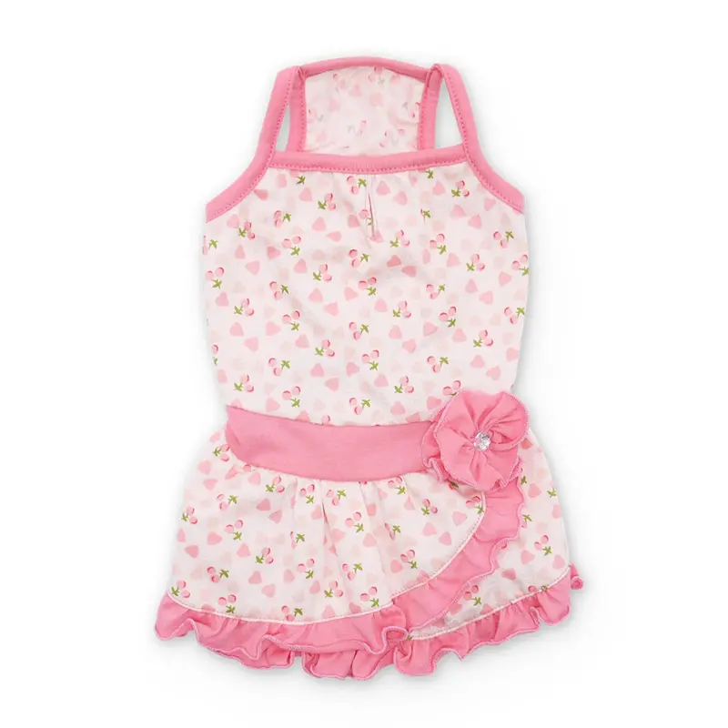 DOGO Cherish Heart Dog Dress - Pink