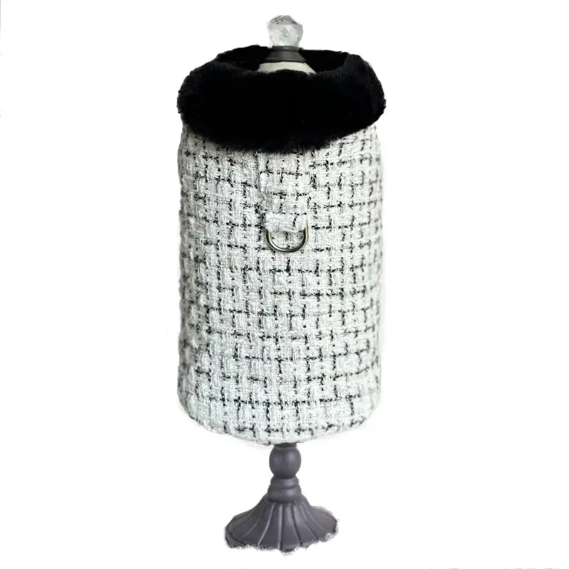 Hello Doggie Annabella Tweed  Dog Coat - Chic