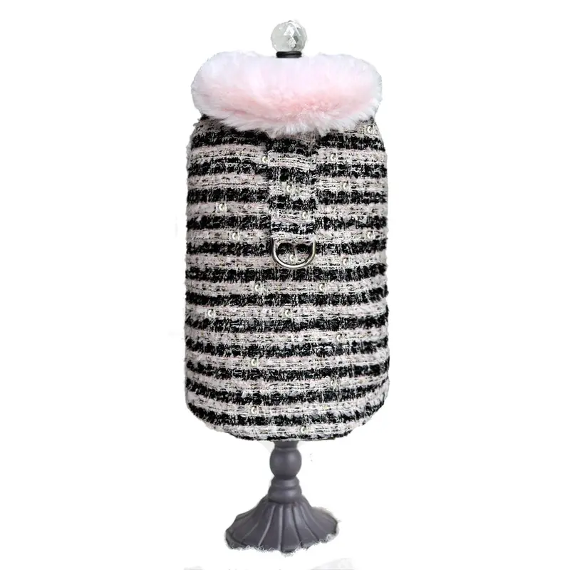 Hello Doggie Annabella Tweed  Dog Coat - Cupcake