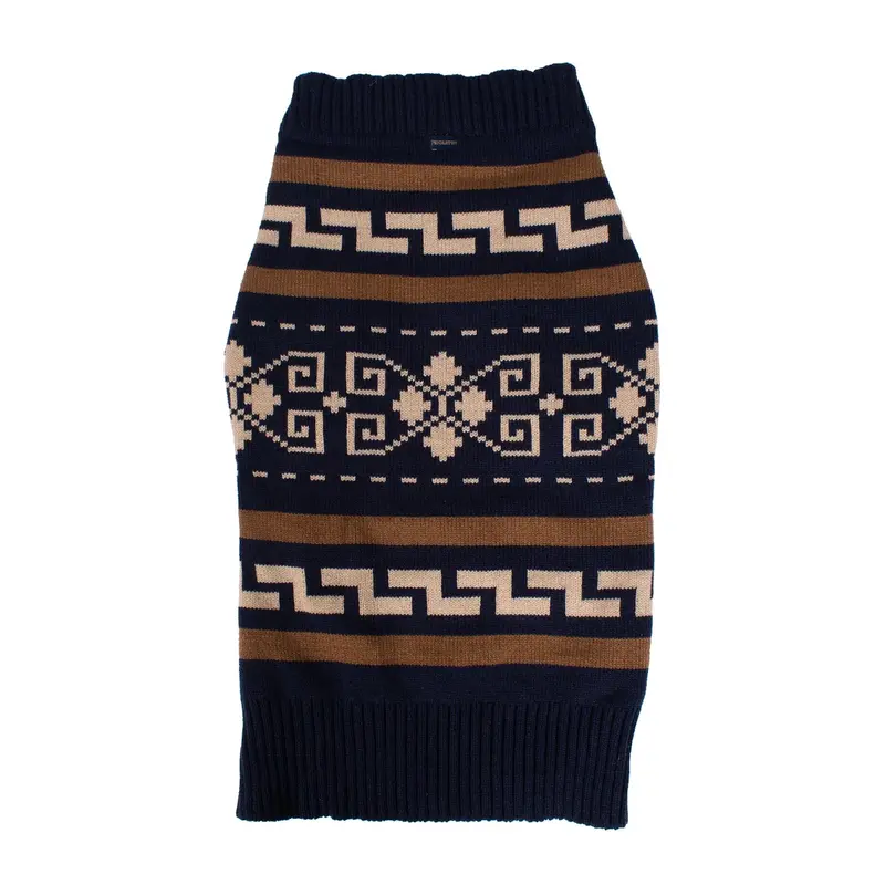 Pendleton Pet Knitted Pullover Dog Sweater - Westerly Navy