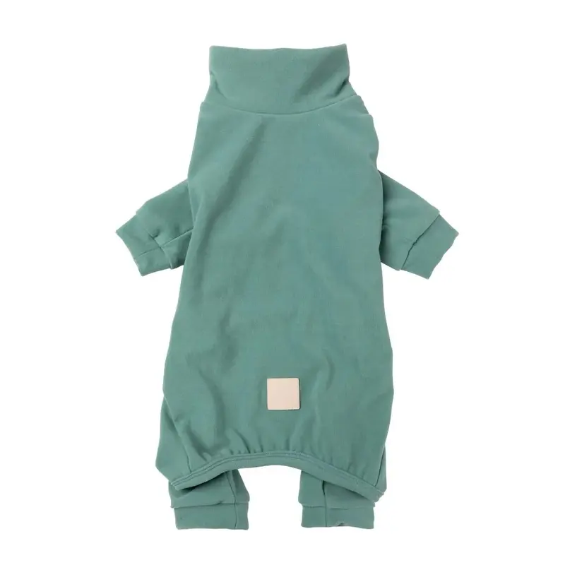 FuzzYard Life Soft Touch Dog Pajamas - Myrtle Green