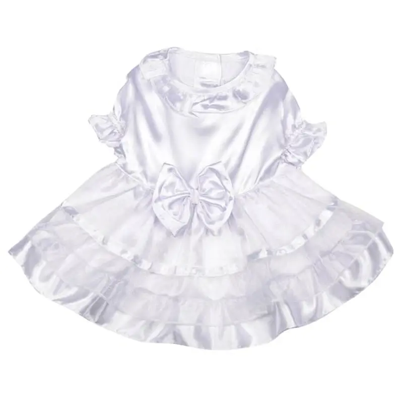 East Side Collection Yappily Ever After Dog Wedding Dress w/ Veil
