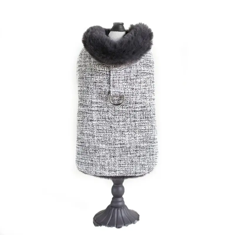 Hello Doggie Zha Zha Dog Coat - Alloy