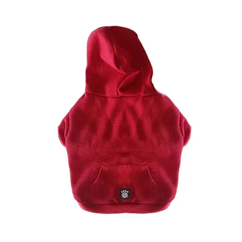 Petrageous On The Go Thermal Dog Hoodie - Red