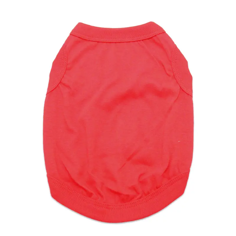 Barking Basics Dog Tank Shirt - Red