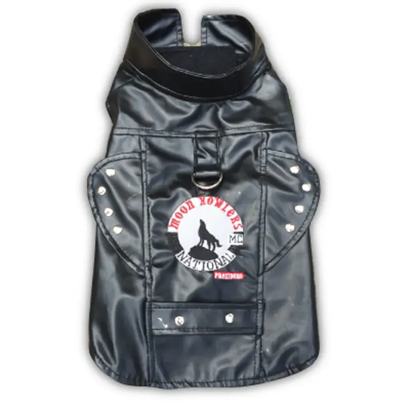 Doggles Biker Vest Dog Harness - Moon Howlers