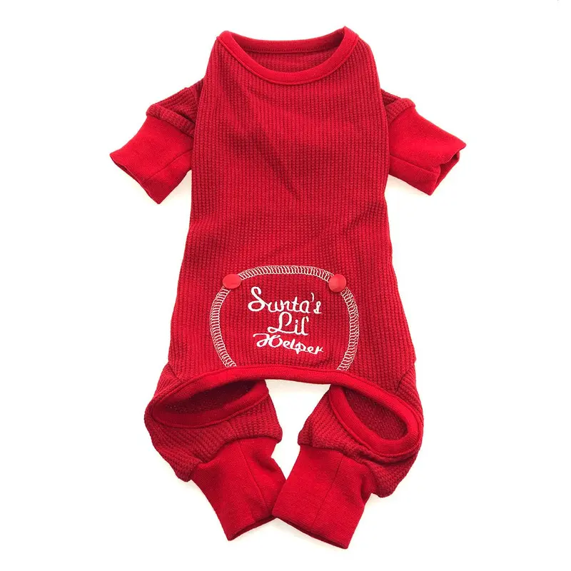 Santa's Lil Helper Dog Pajamas by Doggie Design