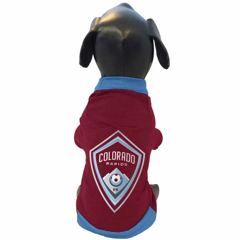 Colorado Rapids Athletic Mesh Dog Jersey