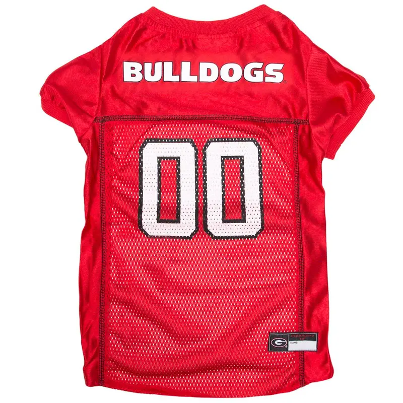 Georgia Bulldogs Dog Jersey - Red