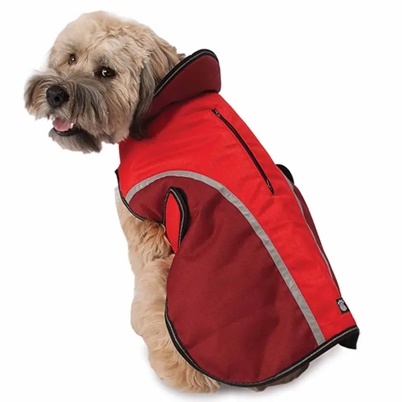 Petrageous Calgary Dog Coat - Red