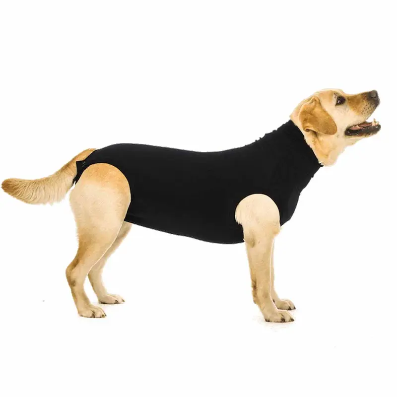 Suitical Dog Recovery Suit - Black