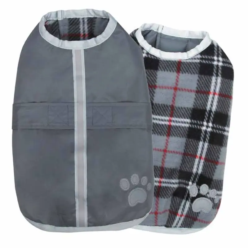 Zack & Zoey Nor'easter Dog Blanket Coat - Gray