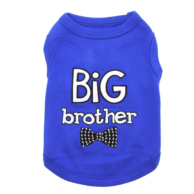 Big Brother Dog Tank by Parisian Pet - Blue