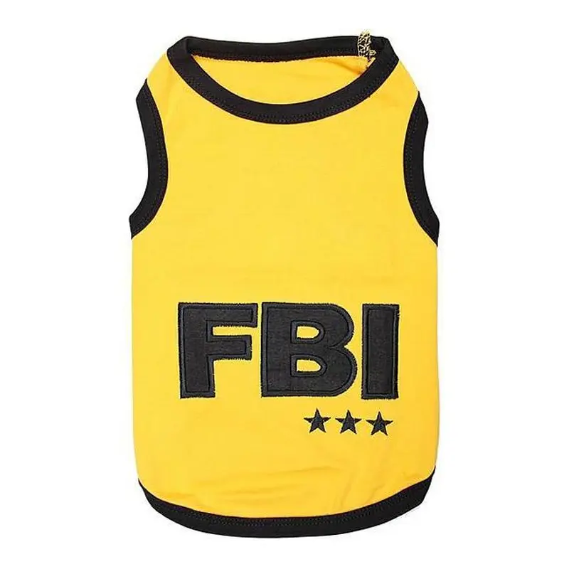 FBI Dog Tank by Parisian Pet