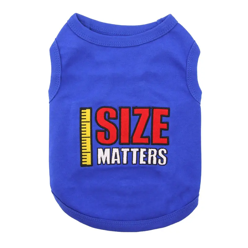 Size Matters Dog Tank by Parisian Pet